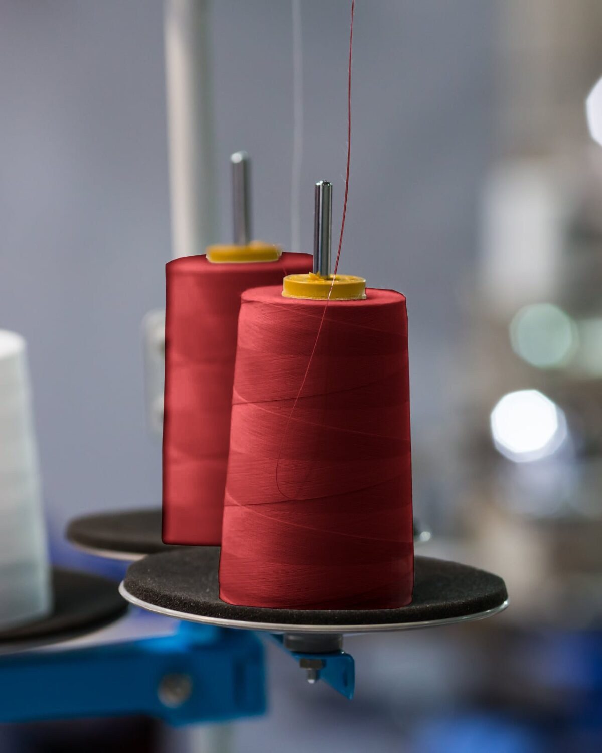 Нитки швейные 50/2 полиэстер фиолетовые (Копировать)