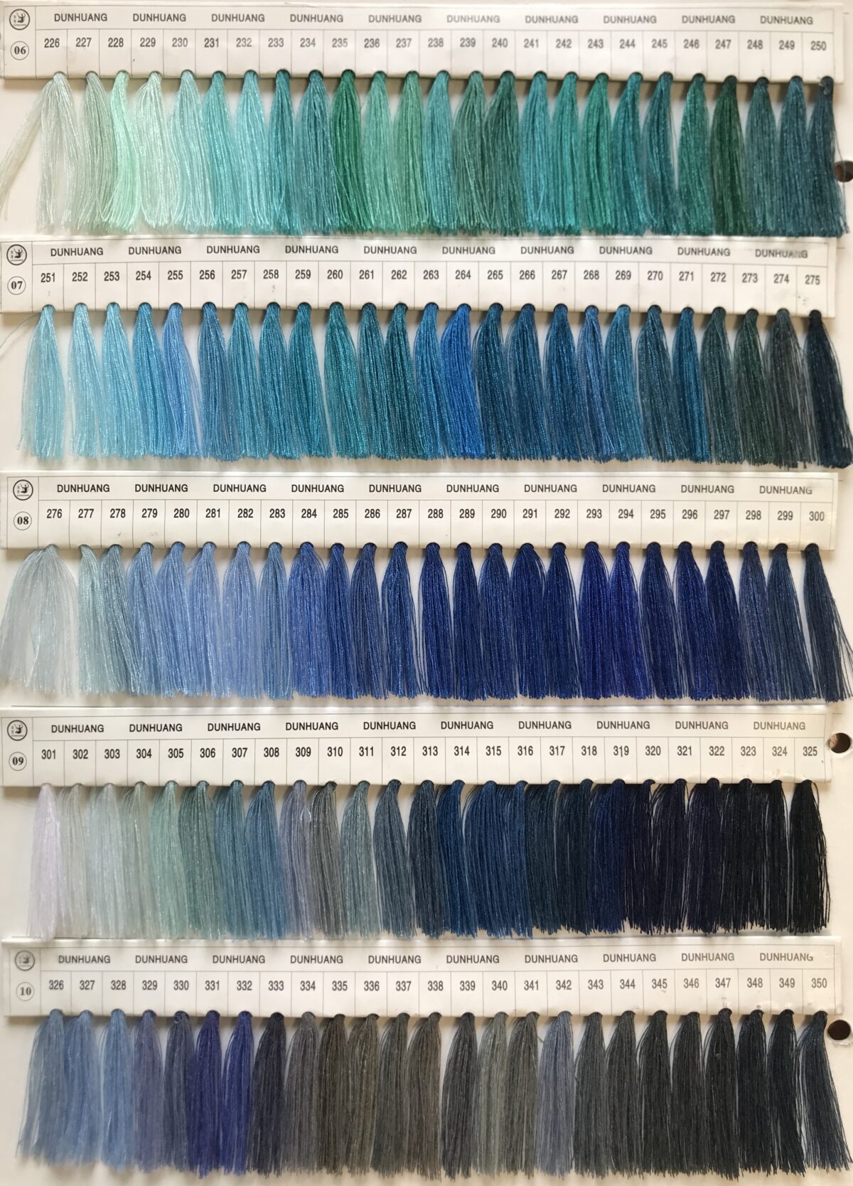 Нитки швейные 50/2 цветные